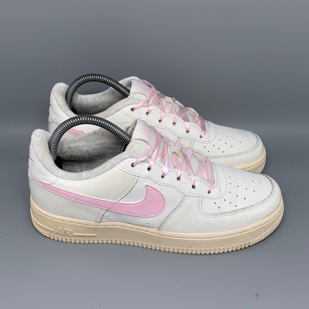 Nike Air‎ Force 1 Low Sail Arctic Pink Shoes 314219‑130 Women’s Sz 8.5